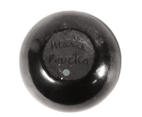 San Ildefonso Pueblo Blackware Bowl By Maria Martinez