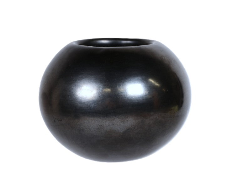 San Ildefonso Pueblo Black Ware Bowl By Maria Martinez