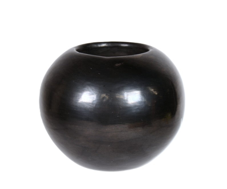 San Ildefonso Pueblo Black Ware Bowl By Maria Martinez