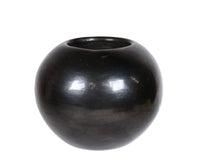 San Ildefonso Pueblo Black Ware Bowl By Maria Martinez