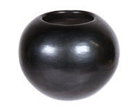 San Ildefonso Pueblo Black Ware Bowl By Maria Martinez