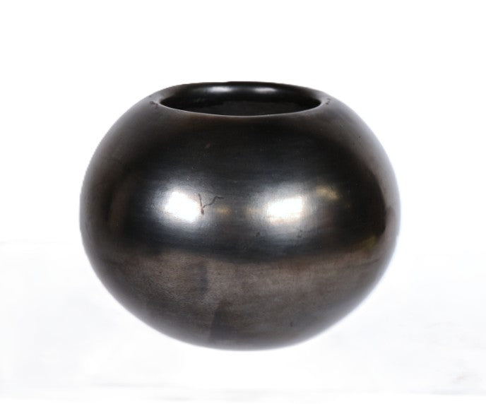 San Ildefonso Pueblo Black Ware Bowl By Maria Martinez