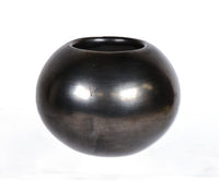 San Ildefonso Pueblo Black Ware Bowl By Maria Martinez