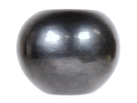 San Ildefonso Pueblo Polished Gunmetal Black Ware Bowl By Maria Martinez