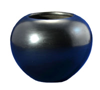 Polished Blackware Bowl by Maria Martinez, Signed Maria Poveka