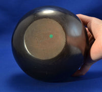 San Ildefonso Black on Black Pottery Bowl