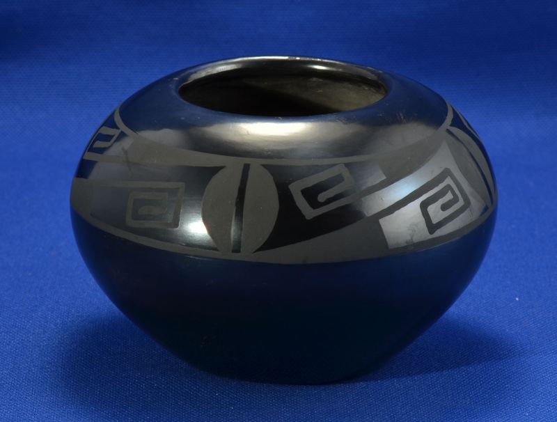 San Ildefonso k Pottery Bowl by Maria Martinez