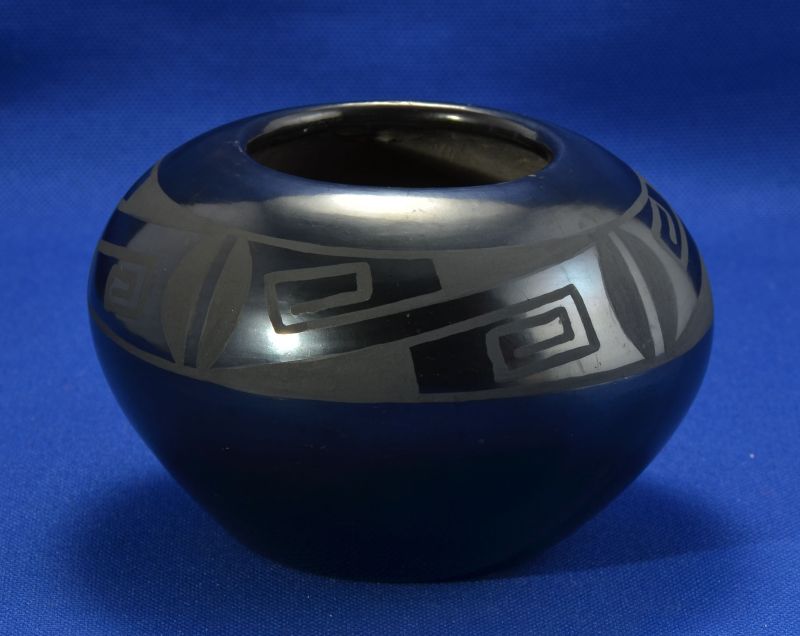 San Ildefonso k Pottery Bowl by Maria Martinez