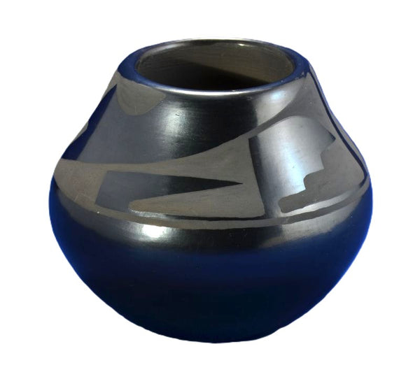 San Ildefonso Pottery Jar By Maria Martinez and Santana