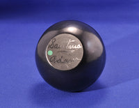 Gunmetal Pottery Jar by Santana and Adam Martinez
