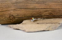 Zuni Sterling Silver and Inlay Sunface  Ring Size: 5
