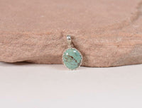 Navajo Oval Turquoise Pendant