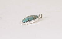 Navajo Turquoise Pendant by Dorothy Yazzie