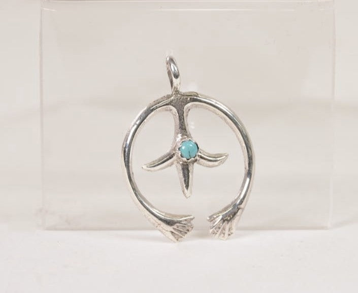 Navajo Silver Naja pendant