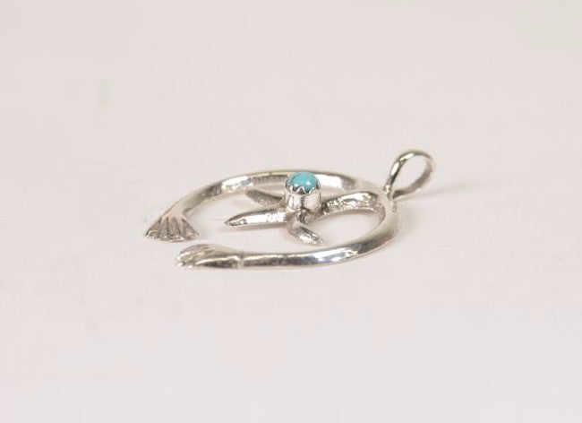 Navajo Silver Naja pendant