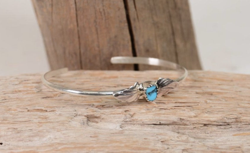 Navajo Sterling Silver Bracelet By Verna Tahe