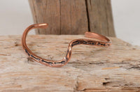 Navajo Copper Bracelet with Arrows