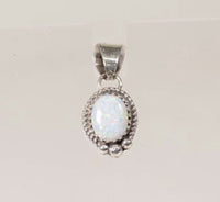 Opal Pendant in Sterling Silver