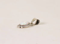 Opal Pendant in Sterling Silver