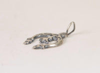 Navajo Sterling Silver Naja Pendant By Pauline Nelson