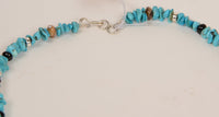 Navajo Turquoise and mixed stone/beads Necklace by Shania Dooline