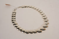 Fine Navajo Jewelry / Necklace Silver by Ina Nez Alawajo
