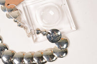 Fine Navajo Jewelry / Necklace Silver by Ina Nez Alawajo