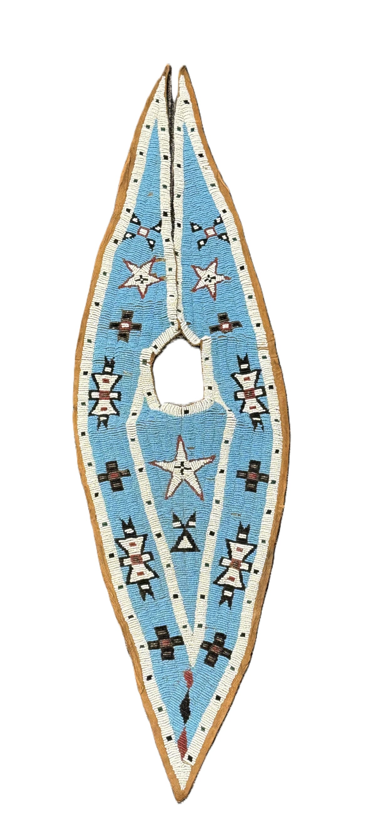 Apache Beaded Vertical Yoke / Neckpiece