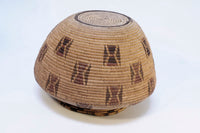 Antique Kawaiisu Indian Polychrome Bottleneck Basket