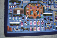 Large and Elaborate Navajo Pictorial Rug By Ellen Yazzie of Chinle, AZ