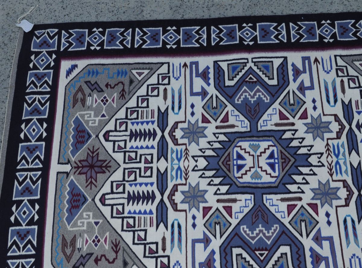 Navajo Teec Nos Pos rug by Sarah George