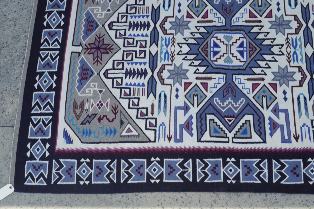 Navajo Teec Nos Pos rug by Sarah George