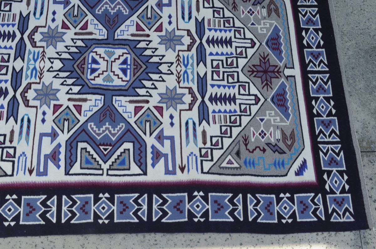 Navajo Teec Nos Pos rug by Sarah George