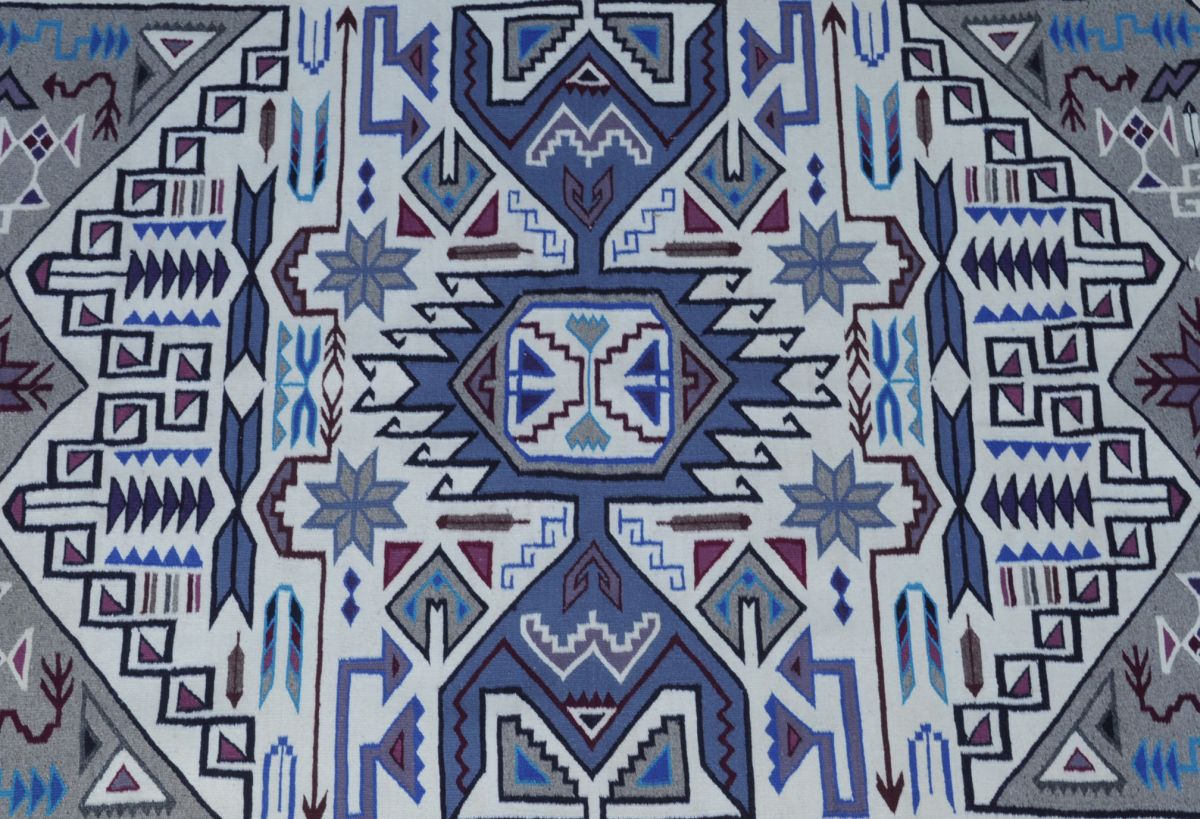 Navajo Teec Nos Pos rug by Sarah George