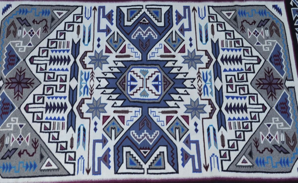 Navajo Teec Nos Pos rug by Sarah George