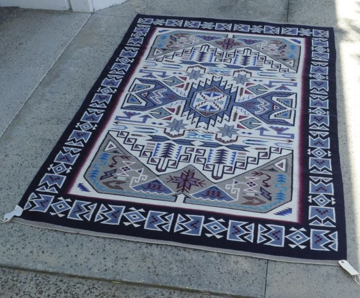 Navajo Teec Nos Pos rug by Sarah George