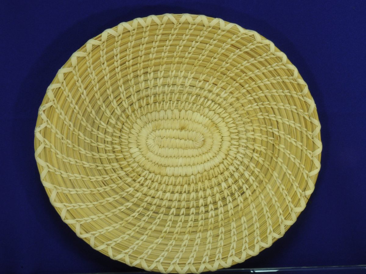 Papago Split Stitch basket by Susie Lewis