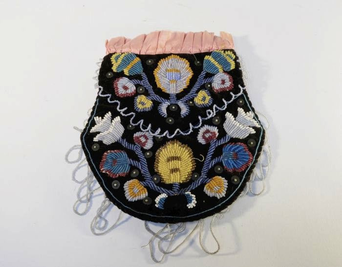 Early Iroquois Beaded Bag
