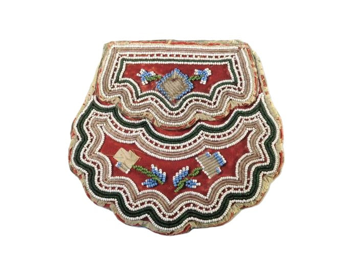 Early Iroquois Beaded Bag