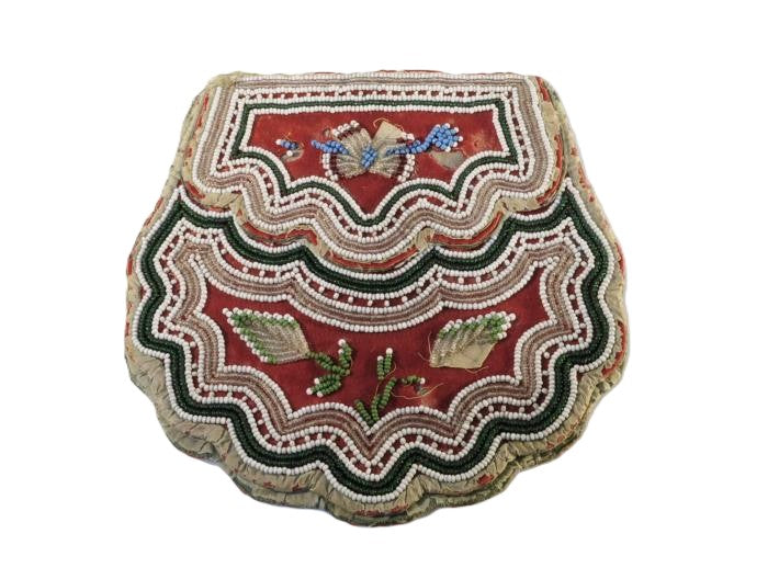 Early Iroquois Beaded Bag