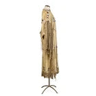 Cheyenne Style Beaded Dress, worn by Princess Chinquilla provenance