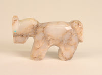 Zuni Onyx Horse Fetish by Tony Mackel