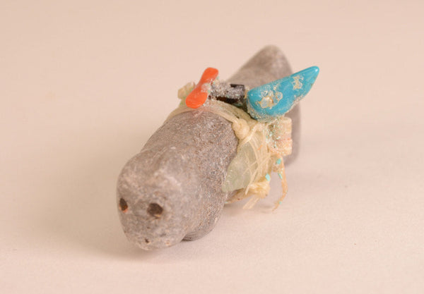 Vintage Zuni Bobcat Fetish - Old Man Acque (1888-1981)
