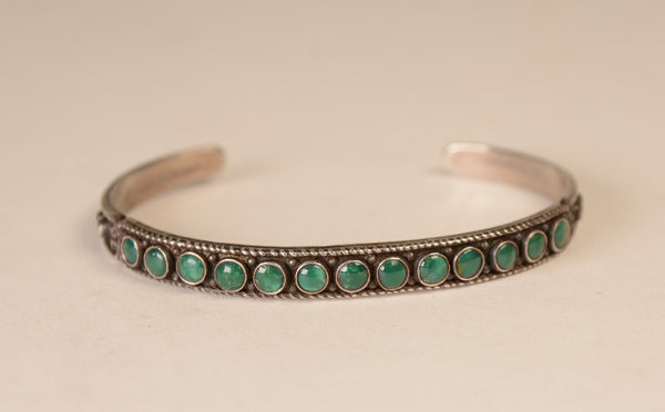 Antique Navajo Turquoise bracelet - Early Fred Harvey