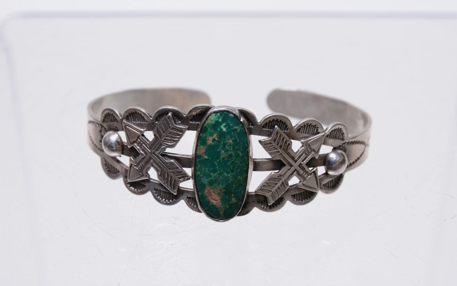 Navajo Bracelet Early Fred Harvey Style