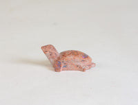 Zuni or Navajo Pink Stone Turtle Fetish