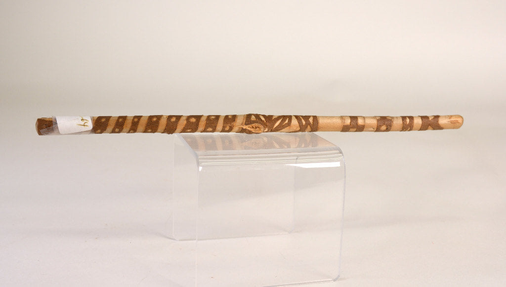 Zuni Fetish - Carved Wooden Stick - CG Wallace Estate