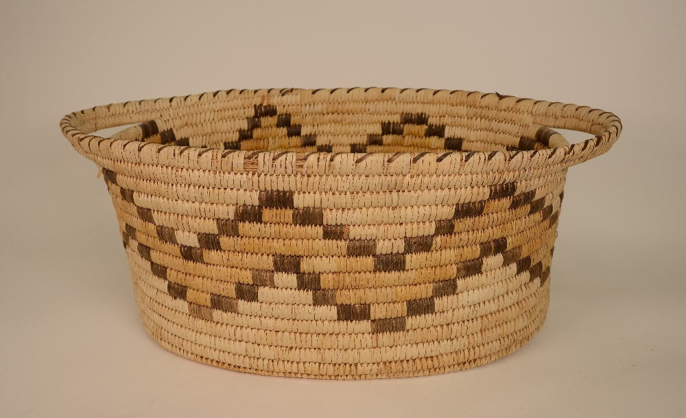 Large Papago Basket with Handles