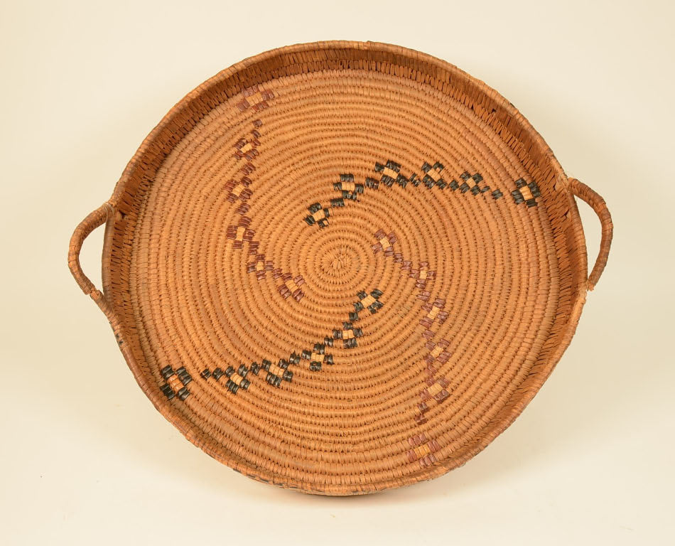 Salish Basket Tray, Thompson River, BC