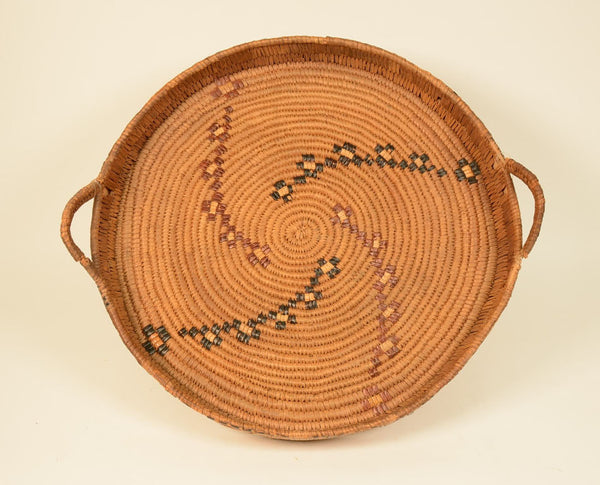 Salish Basket Tray, Thompson River, BC